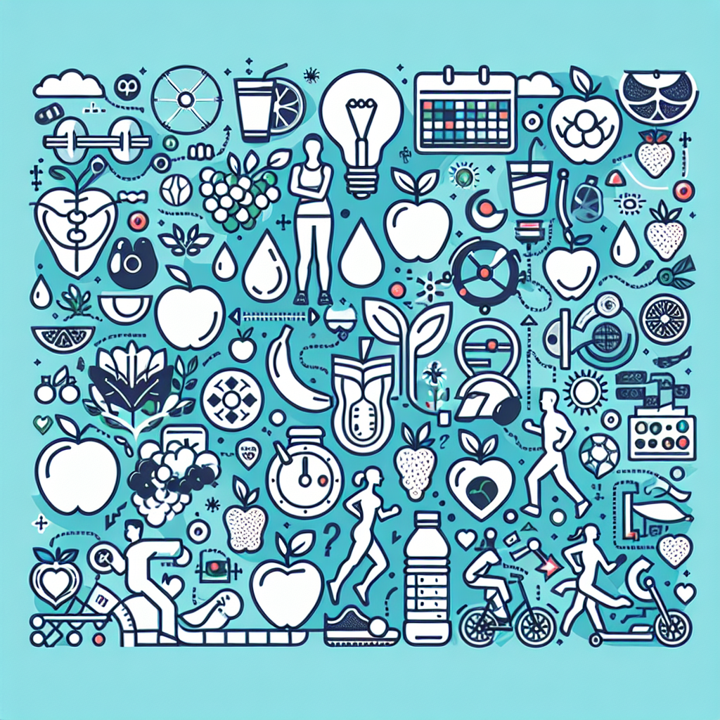 Ide Kreatif Untuk Poster Gaya Hidup Sehat yang Mudah Digambar