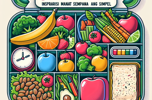 Bekal Sekolah: Inspirasi Makanan 4 Sehat 5 Sempurna yang Simpel