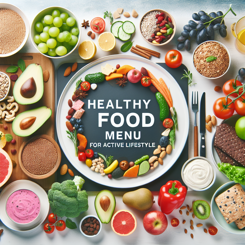 Menu Makanan Sehat untuk Gaya Hidup Aktif